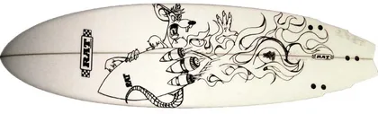 First Surfboard For Rat