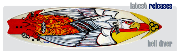 latest releases: hell diver surfboard